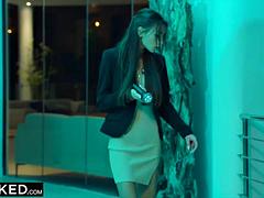 デカチン, 黒人, 茶髪の, 黒人, 顔射, ホテル, 異人種間, 魅力的