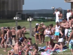 Amateur, Playa, Universidad, Despelote, Novia, Desnudo, Público, Estudiante