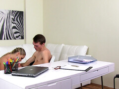 Amateur, Mamada, Engañando, Pareja, Novia, Oficina, Pene, Sorpresa