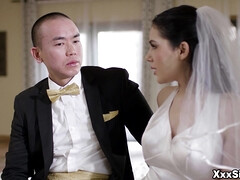 Cul, Cul à la bouche, Grosse bite, Brunette brune, Hd, Seins naturels, Chatte, Jarretelles