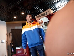 Grote lul, Grote mammen, Zwart, Rondborstig, Hardcore, Moeder, Openbaar, Geschoren