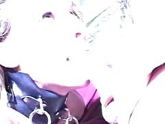 Blonde Anal Queen Takes Massive Double Penetration by Two Great Partners