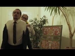 美人, 茶髪の, カップル, バック, 顔射, フランス人, ヒール, ストッキング