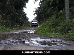 Voiture, Tir de sperme, Hard, Hd, Petite femme, Rasée, Fils, Adolescente