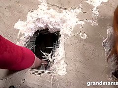 Verga grande, Tetas grandes, Mamada, Madura, Abuelita, Pajear, Masturbación, Maduro