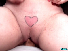 Américain, Belle grosse femme bgf, Gros seins, Blonde, Sucer une bite, Jeans, Pov, Russe