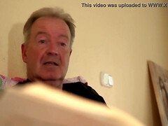 18 jaar, Blond, Pijpbeurt, Sperma in mond, Sperma shot, Opa, Hardcore, Hd