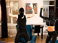 お尻, ブロンド, フェラチオ, 浮気する, フェティッシュ, なめる, ティーン, オッパイの