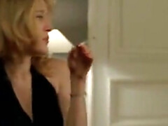 お尻, ブロンド, 巨乳な, 古典, イマラチオ, チン, フランス人, 乳首