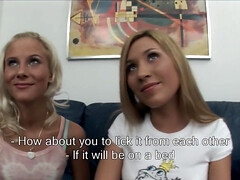 Блондинки, Семяизвержение, Смазливые, Сперма на лице, Оргазм, От первого лица, Втроем, Сиськи