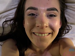 Ariel Grace wakes up and wants your hard cock again