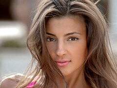 素人, デカパイ, 指いじり, オナニー, アウトドア, 一人, ストリッピング, ティーン