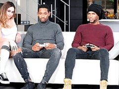 お尻, ブロンド, ダブル開発, ハードコア, 異人種間, 3p男男女, ティーン, 三人