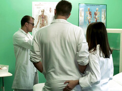 Mamada, Linda, Checa, Médico, Estilo perrito, Oficina, Coño, Tetas