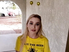 18, デカパイ, ブロンド, イく瞬間, バック, Hd, 淫乱熟女, 自然山雀