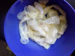 frozen Cum Condom Collection