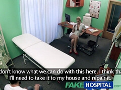 Naughty nurse gets her pussy pounded by a naughty patient in a fakehospital reality roleplay