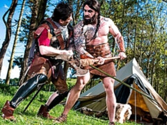 Gros seins, Sucer une bite, En levrette, 2 femmes 1 homme, Mère que j'aimerais baiser, De plein air, Plan cul à trois, Nénés