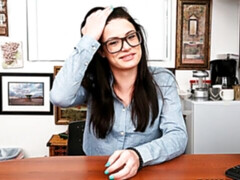 デカ尻, フェラチオ, 茶髪の, バック, 剃毛, ガリガリ, 長身, ティーン