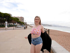 Georgia Koneva has great ass and a desire to fuck in public