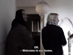 Amateur, Mamada, Ffm, Madres para coger, Al aire libre, Pov, Tatuaje, Trio