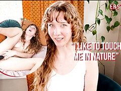 Leie, Amerikanisch, Braunhaarige, Kitzler, Behaart, Masturbation, Muschi, Solo