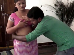 Super-Hot desi bhabhi with tailor