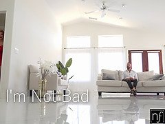 Redhead pornstar Lauren Phillips gets her big tits and ass pounded & cummed on in HD