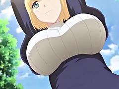 Kwartet, Vriendin, Groep, Handbeurt, Moeder die ik wil neuken, Buiten, Openbaar, Tieten likken