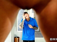 Erstaunlich, Grosser arsch, Grosse titten, Blondine, Blasen, Handjob, Milf, Tätowierung