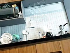 Enthousiasteling, Mooie dikke vrouwen, Grote kont, Huisgemaakt, Latijnse vrouw, Gezichtspunt, Kut duiken, Alleen