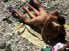 Cumming on big boobs outdoor