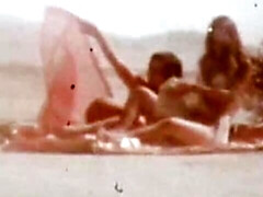 素人, デカチン, 女 人男 人, 公共, レトロ, 禁句, 三人, ヴィンテージ