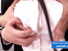 Asiático, Tetas grandes, Mamada, Tetona, Madres para coger, Tetas naturales, Oficina, Tetas