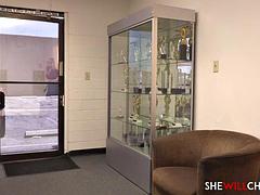 GOAT Milf Office Fuck: Blowjob, Doggy  Cowgirl Porn