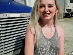 Anaal, Kont, Lieveling, Blond, Gek, Schattig, Buiten, Slipje