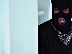 素人, デカチン, 黒人, 黒人, ハードコア, 異人種間, 三人, オッパイの