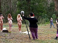 素人, 舞台裏, デカパイ, フェティッシュ, レズビアン, 天然, パーティ, ティーン