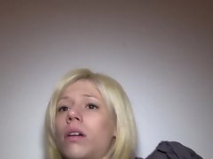 Cul, Blonde, Sucer une bite, Argent, Pov, Public, Serré, Mouillée
