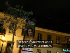 Amateur, Rubia, Mamada, Coche, Pajear, Al aire libre, Pov, Público