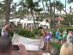 Plage, Éjaculation interne, Robe, Petite amie, Culottes ou slips, Pov, Chatte, Fumer