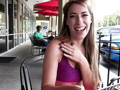Amateur, Américain, Gym, Masturbation, Seins naturels, De plein air, Pov, Chatte
