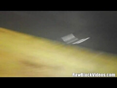 Enthousiasteling, Zwart, Blond, Man die toekijkt, Dubbele penetratie, Groepseks, Hardcore, Huisgemaakt