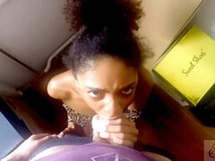 Amateur, Noire, Gorge profonde, Faciale, Branlette thaïlandaise, Léchez, Pov, Surprise