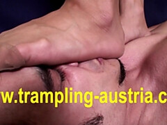 Leie, Blondine, Fesselspiele, Domination, Füsse, Weibliche domination, Deutsch, Hd