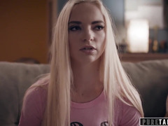 Rubia, Mamada, Acercamiento, Corridas, Hija, Sexo duro, Adolescente, Trio
