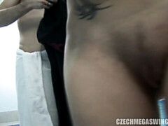 お尻, デカ尻, デカパイ, グループ, なめる, 淫乱熟女, オージー, オマンコ