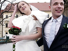 Blonde, Mariée, Couple, Hard, Hd, Adolescente, Mariage, Épouse