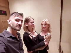 Bisexual, Mamada, Engañando, Garganta profunda, Hotel, Pov, Intercambio de parejas, Trio