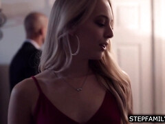 Stepdad fucking stepdaughter in a hotel